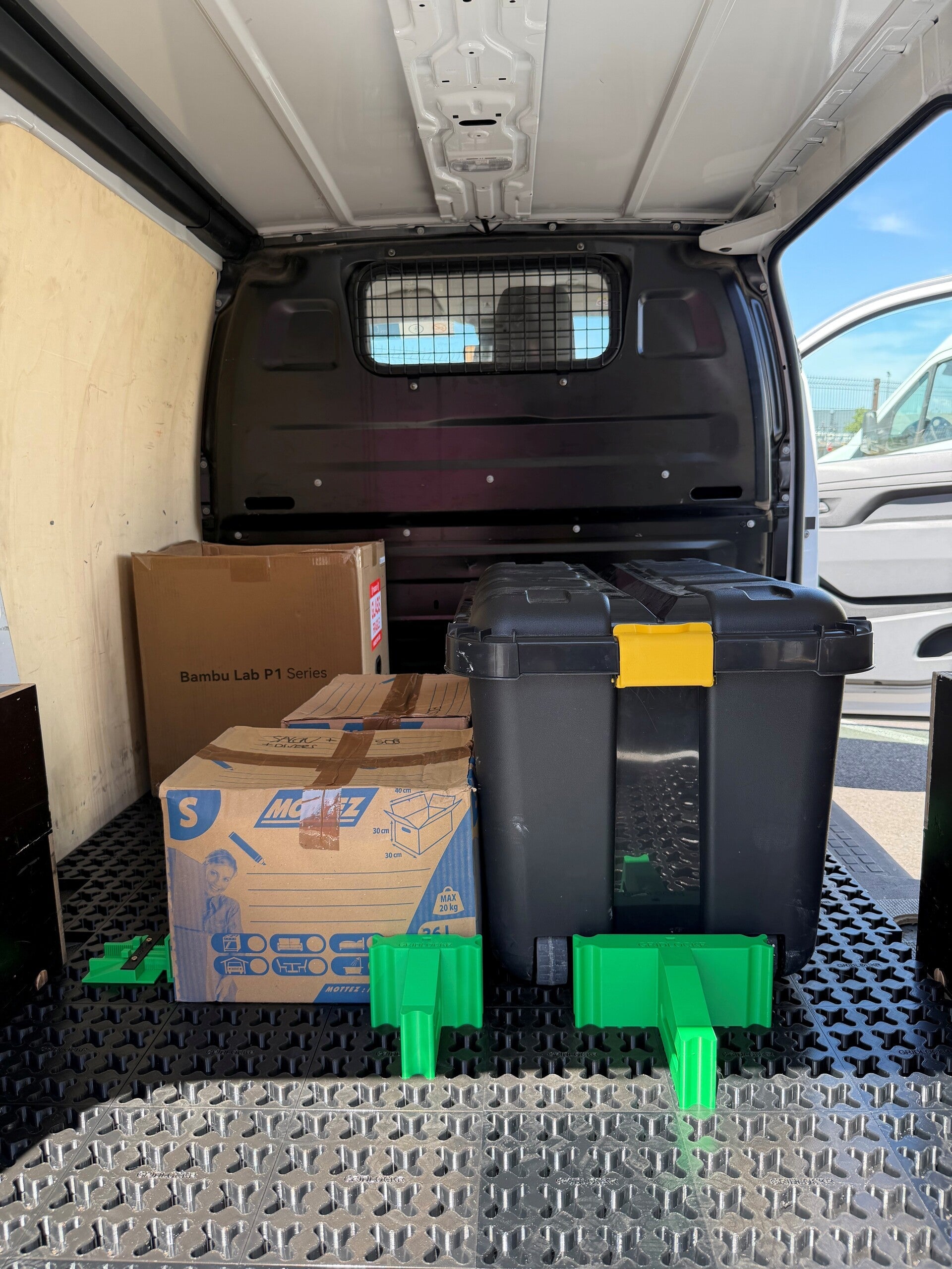 Intérieur du camion